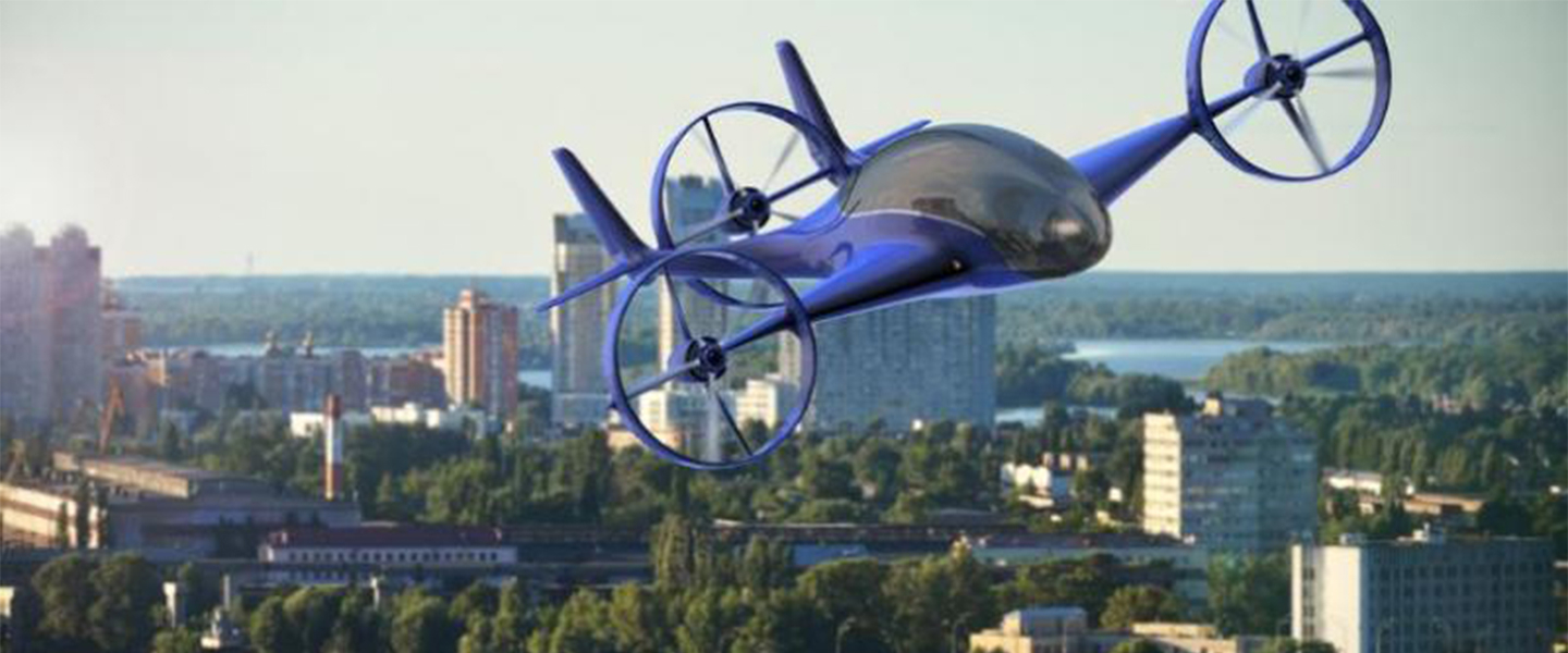 Flying passenger vehicle of the future