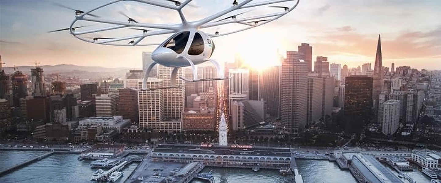 Flying passenger vehicle of the future